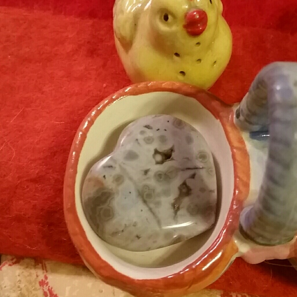 Ocean jasper heart REDUCED!!